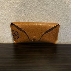 Ray-Ban leather glasses case
